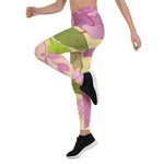 Mother's Day Gift, Mother's Day Leggings Roses Flower Vintage Women's Leggings