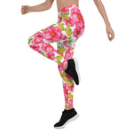 Mother's Day Gift, Mother's Day Leggings Watercolor Flowers Vintage floral Women's Leggings