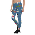 Scotstee Shop - Just Love Dog Ugly Christmas Holiday Adorable Cute Christmas Dogs Women's Christmas Leggings