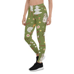Scotstee Shop - Animal Vintage Christmas Sheep Gift Women's Christmas Leggings