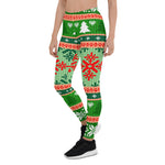 Scotstee Shop - Beautiful Christmas Knit Wallpaper Gift Women's Christmas Leggings
