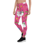 Scotstee Shop - Christmas Angel, Deer and Snowman Pattern Socks Xmas Gift Women's Leggings