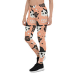 Scotstee Shop - Halloween Spooky Skull Gothic Pattern Cute Halloween Women's Leggings