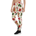 Scotstee Shop - Christmas Gingerbread Pattern Holiday Xmas Women's Leggings