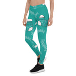 Scotstee Shop - Christmas Lawn Stocking Decorations Gift Xmas Women's Leggings