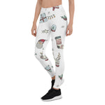 Scotstee Shop - Christmas Penguin Decorations Socks, Snowman, Beer, Box Gift Xmas Women's Leggings