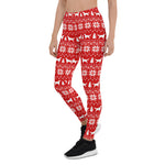 Scotstee Shop - Irish Setter Silhouettes Dogs Christmas Red Xmas Halloween Women's Leggings
