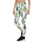 Scotstee Shop - Christmas Rustic Pine Tree Winter Forest Women Christmas Leggings