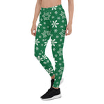 Scotstee Shop - Christmas Trees and Snowflakes Women Christmas Leggings