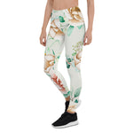 Mother's Day Gift, Mother's Day Leggings Beautiful Flowers Floral Pattern Women's Leggings