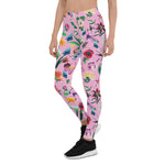 Mother's Day Gift, Mother's Day Leggings Colorful Assorted Flowers Women's Leggings