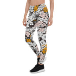 Mother's Day Gift, Mother's Day Leggings Cute Seamless Ditsy Floral Pattern Colorful Flower Women's Leggings