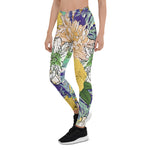 Mother's Day Gift, Mother's Day Leggings Floral Girly Rose Flower Women's Leggings