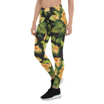 Mother's Day Gift, Mother's Day Leggings Floral pattern with Beautiful Roses Women's Leggings
