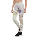Mother's Day Gift, Mother's Day Leggings Flowers Classic Modern Romantic Women's Leggings