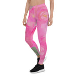 Mother's Day Gift, Mother's Day Leggings Garden Roses Watercolor Women's Leggings