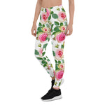 Mother's Day Gift, Mother's Day Leggings Garden Roses Pattern Flower Women's Leggings