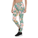 Mother's Day Gift, Mother's Day Leggings Gouache seamless Spring Flower pattern Women's Leggings