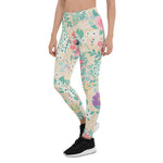 Mother's Day Gift, Mother's Day Leggings Pink Roses Floral Women's Leggings