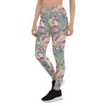 Mother's Day Gift, Mother's Day Leggings Pretty Pink Roses Pattern Women's Leggings