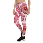 Mother's Day Gift, Mother's Day Leggings RosaCartoonus Romantic Watercolor Roses Women's Leggings