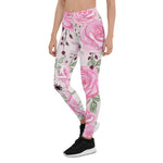 Mother's Day Gift, Mother's Day Leggings Rose Floral Pattern Women's Leggings
