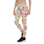 Mother's Day Gift, Mother's Day Leggings Vintage Floral Pink Rose Women's Leggings