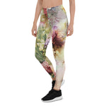 Mother's Day Gift, Mother's Day Leggings Vintage Rose Flowers Women's Leggings