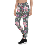 Mother's Day Gift, Mother's Day Leggings Vintage Tropical Rose Flower pattern Women's Leggings