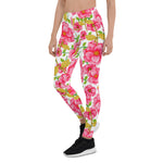 Mother's Day Gift, Mother's Day Leggings Watercolor Flowers Vintage floral Women's Leggings