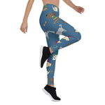 Scotstee Shop - Just Love Dog Ugly Christmas Holiday Adorable Cute Christmas Dogs Women's Christmas Leggings