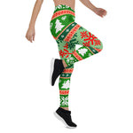 Scotstee Shop - Beautiful Christmas Knit Wallpaper Gift Women's Christmas Leggings