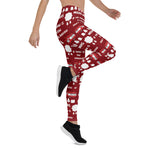 Scotstee Shop - Caravan Happy Christmas Camping Women's Leggings
