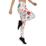 Scotstee Shop - Cheerful Santa Christmas Reversible Funny Christmas Gifts Women's Leggings