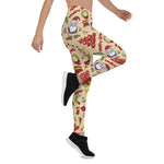 Scotstee Shop - Christmas Bells Tree and Santa Claus Gift Xmas Women's Leggings