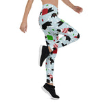 Scotstee Shop - Christmas Border Collie Blue Gifts Xmas Women's Leggings