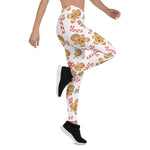 Scotstee Shop - Christmas Cute Gingerbread Man Candy Cane Pattern Gift Xmas Women's Leggings