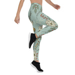 Scotstee Shop - Christmas Flowers Vintage Gifts Xmas Women's Leggings