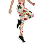Scotstee Shop - Christmas Gingerbread Pattern Holiday Xmas Women's Leggings