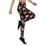 Scotstee Shop - Christmas Gnome And Candy Cane Gift Xmas Women's Leggings