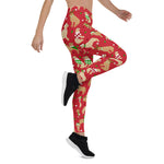 Scotstee Shop - Christmas Golden Retriever Dog Lover Xmas Gift Women's Leggings