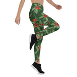 Scotstee Shop - Holly Berries Christmas Halloween Women's Leggings