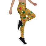 Scotstee Shop - Christmas Multicolor Santa Shoes Pattern Xmas Women's Leggings