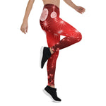 Scotstee Shop - Christmas Ornaments with Red Christmas Gift Women's Leggings