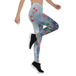 Scotstee Shop - Christmas Party Art Holly Xmas Women's Leggings