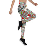 Scotstee Shop - It's A Merry Pug Christmas Pattern Halloween Women's Leggings