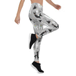 Scotstee Shop - Llama Cactus and Mountains Small Christmas Halloween Women's Leggings
