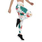 Scotstee Shop - Meowy Christmas Tree Gift Box Halloween Women's Leggings