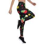 Scotstee Shop - New Year Bright Seamless Pattern with Christmas Tree Halloween Women's Leggings