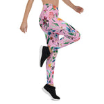 Mother's Day Gift, Mother's Day Leggings Colorful Assorted Flowers Women's Leggings